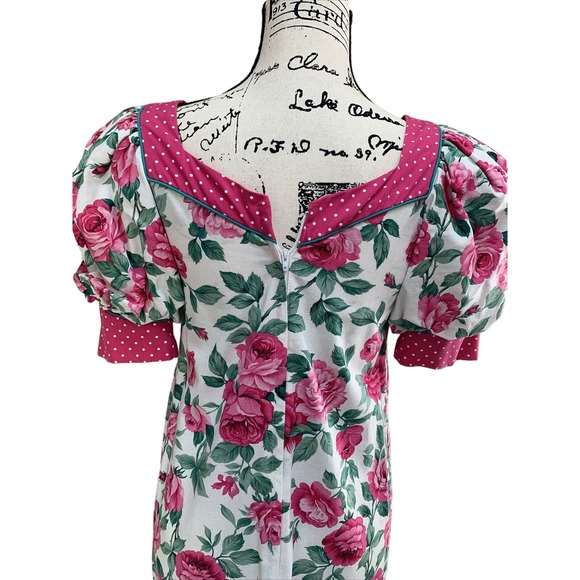 VTG Princess Kaiulani Hawaiian Liberty Dress Size 6 - Picture 6 of 11